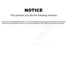 Kugel Front CV Axle Drive Shaft And Hub Bearing Assembly Kit For Ford Edge Lincoln MKX AWD with 2.7L Turbocharged GAS engine Automatic transmission - Left Right Side (Driver Passenger) KN7-100865