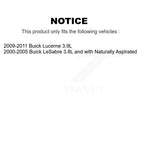 Kugel Front CV Axle Drive Shaft And Complete Wheel Hub Bearing Assembly Kit For Buick Lucerne LeSabre - Left Right Side (Driver Passenger) KN7-100886