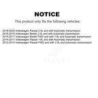 Kugel Front CV Axle Drive Shaft And Complete Wheel Hub Bearing Assembly Kit For Volkswagen Passat Beetle - Left Right Side (Driver Passenger) KN7-100911