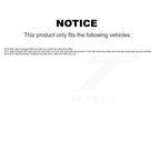 Kugel Front CV Axle Drive Shaft And Complete Wheel Hub Bearing Assembly Kit For Jeep Compass Renegade - Left Right Side (Driver Passenger) KN7-100922