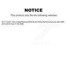 Kugel Front CV Axle Drive Shaft And Complete Wheel Hub Bearing Assembly Kit For Ford F-150 - Left Right Side (Driver Passenger) KN7-100937