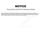 Kugel Front CV Axle Drive Shaft And Complete Wheel Hub Bearing Assembly Kit For Volkswagen Tiguan Audi Q3 Quattro Primary Design - Left Right Side (Driver Passenger) KN7-100999