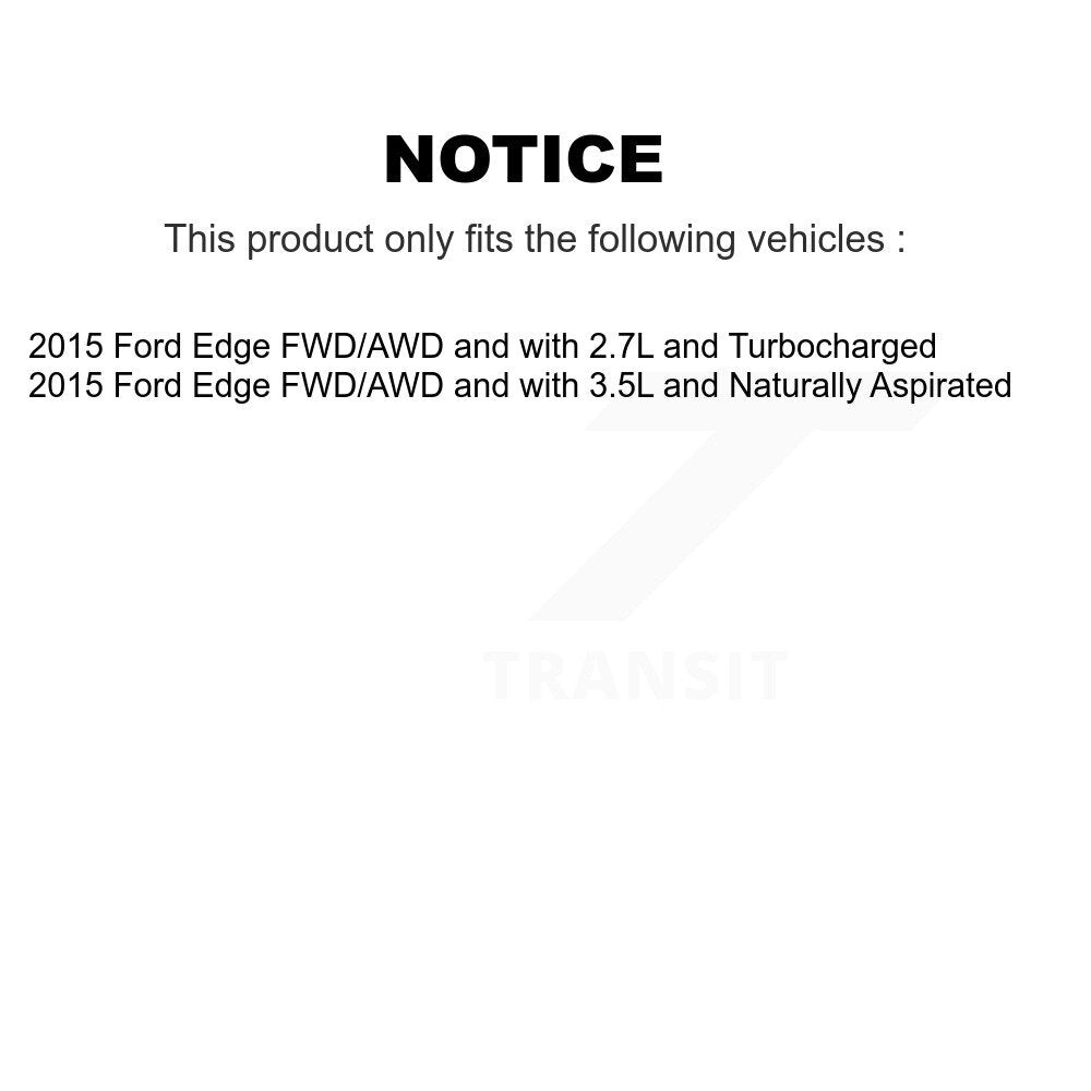 Kugel Front Left (Driver Side) CV Axle Drive Shaft] Complete Assembly And Wheel Bearing Kit For Ford Edge KN7-101009