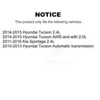 Kugel Front Left (Driver Side) CV Axle Drive Shaft] Complete Assembly And Wheel Bearing Kit For Hyundai Tucson Kia Sportage KN7-101050