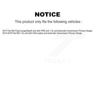 Kugel Front Left (Driver Side) CV Axle Drive Shaft] Complete Assembly And Wheel Bearing Kit For Fiat 500 Primary Design KN7-101057