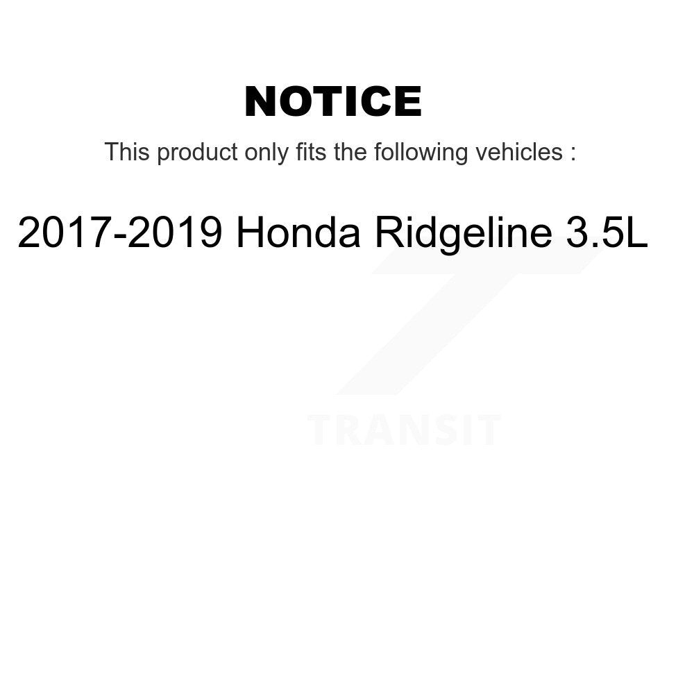 Kugel Front Left (Driver Side) CV Axle Drive Shaft] Complete Assembly And Wheel Bearing Kit For 2017-2019 Honda Ridgeline 3.5L KN7-101063
