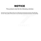 Kugel Front Left (Driver Side) CV Axle Drive Shaft] Complete Assembly And Wheel Bearing Kit For Ford Fusion Mercury Milan VIN A (8th Digit) FWD with 2.5L GAS engine Automatic transmission KN7-101079