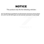 Kugel Front Right (Passenger Side) CV Axle Drive Shaft] Complete Assembly And Wheel Bearing Kit For Fiat 500 Primary Design KN7-101095