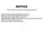 Kugel Front Right (Passenger Side) CV Axle Drive Shaft] Complete Assembly And Wheel Bearing Kit For Ford Fusion Lincoln Zephyr Mercury Milan KN7-101098