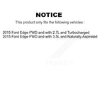 Kugel Front Right (Passenger Side) CV Axle Drive Shaft] Complete Assembly And Wheel Bearing Kit For Ford Edge KN7-101106