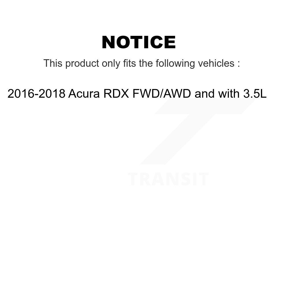 Kugel Front Right (Passenger Side) CV Axle Drive Shaft] Complete Assembly And Wheel Bearing Kit For 2016-2018 Acura RDX FWD AWD with 3.5L KN7-101110
