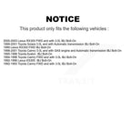 Kugel Front Right (Passenger Side) CV Axle Drive Shaft] Complete Assembly And Wheel Bearing Kit For Toyota Camry Lexus RX300 Solara ES300 Avalon IBJ Bolt-On KN7-101119