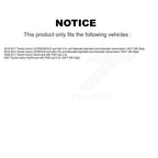 Kugel Front Right (Passenger Side) CV Axle Drive Shaft] Complete Assembly And Wheel Bearing Kit For Toyota Camry KN7-101131