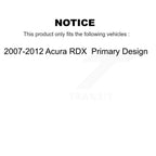 Kugel Front Right (Passenger Side) CV Axle Drive Shaft] Complete Assembly And Wheel Bearing Kit For 2007-2012 Acura RDX Primary Design KN7-101133