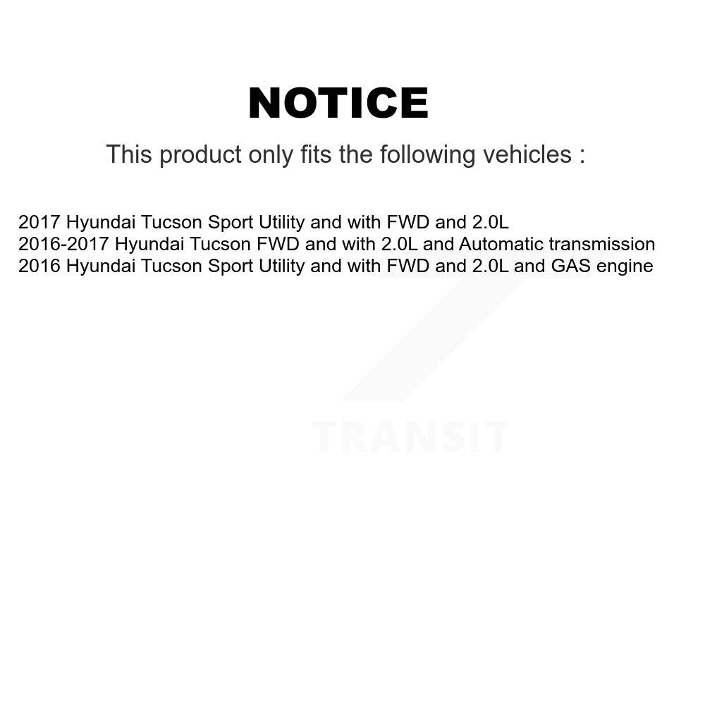 Kugel Front Right (Passenger Side) CV Axle Drive Shaft] Complete Assembly And Wheel Bearing Kit For Hyundai Tucson KN7-101138