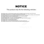 Kugel Front Right (Passenger Side) CV Axle Drive Shaft] Complete Assembly And Wheel Bearing Kit For Volkswagen Jetta Golf KN7-101150