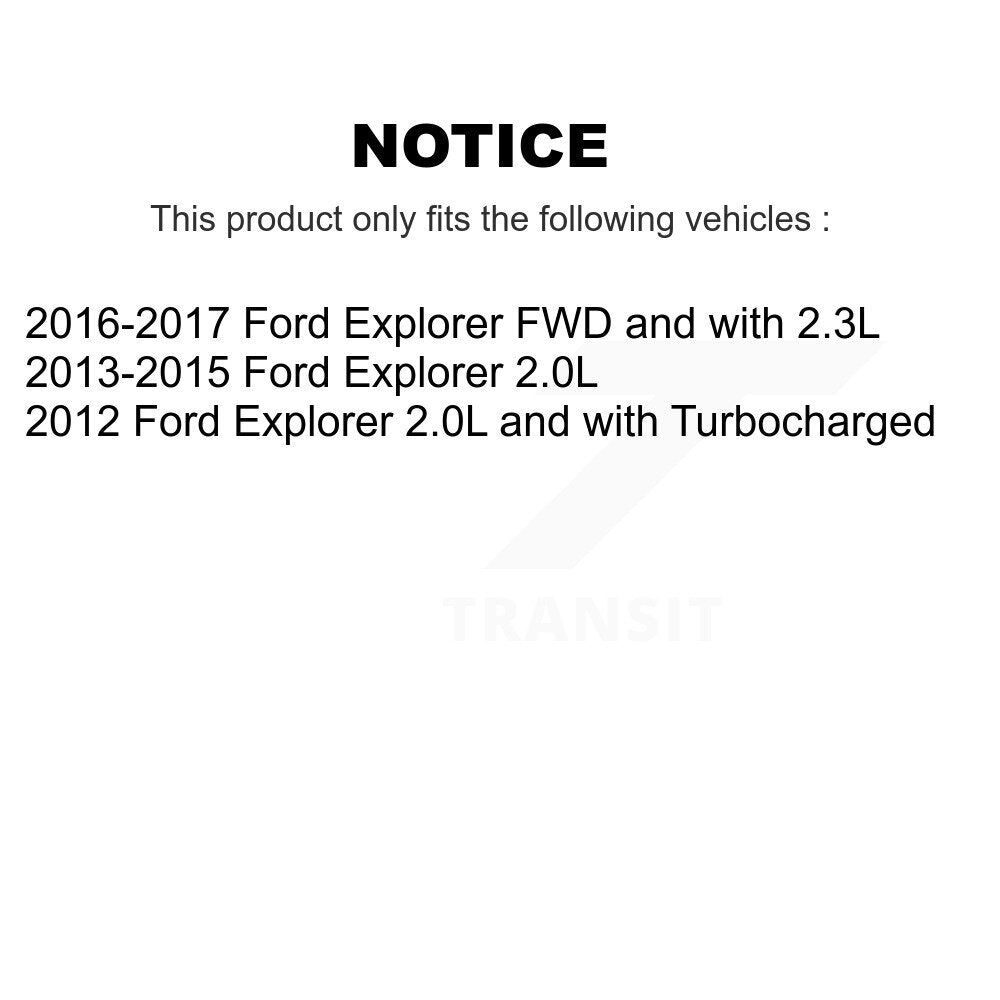 Kugel Front Right (Passenger Side) CV Axle Drive Shaft And Complete Wheel Hub Bearing Assembly Kit For Ford Explorer KN7-101178