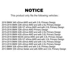 Kugel Front Right (Passenger Side) CV Axle Drive Shaft And Complete Wheel Hub Bearing Assembly Kit For BMW 328i xDrive 320i 335i 228i 428i 435i M235i 340i GT Primary Design KN7-101198