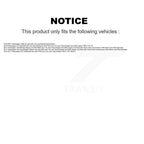 Kugel Front Right (Passenger Side) CV Axle Drive Shaft And Complete Wheel Hub Bearing Assembly Kit For Volkswagen Jetta GTI Golf SportWagen Alltrack KN7-101225