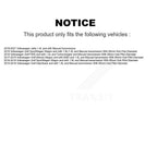 Kugel Front Right (Passenger Side) CV Axle Drive Shaft And Complete Wheel Hub Bearing Assembly Kit For Volkswagen Jetta Golf SportWagen Alltrack KN7-101226