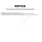 Kugel Front Right (Passenger Side) CV Axle Drive Shaft And Complete Wheel Hub Bearing Assembly Kit For Volkswagen Jetta KN7-101243