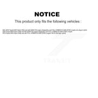 Kugel Front Right (Passenger Side) CV Axle Drive Shaft And Complete Wheel Hub Bearing Assembly Kit For Toyota RAV4 KN7-101265