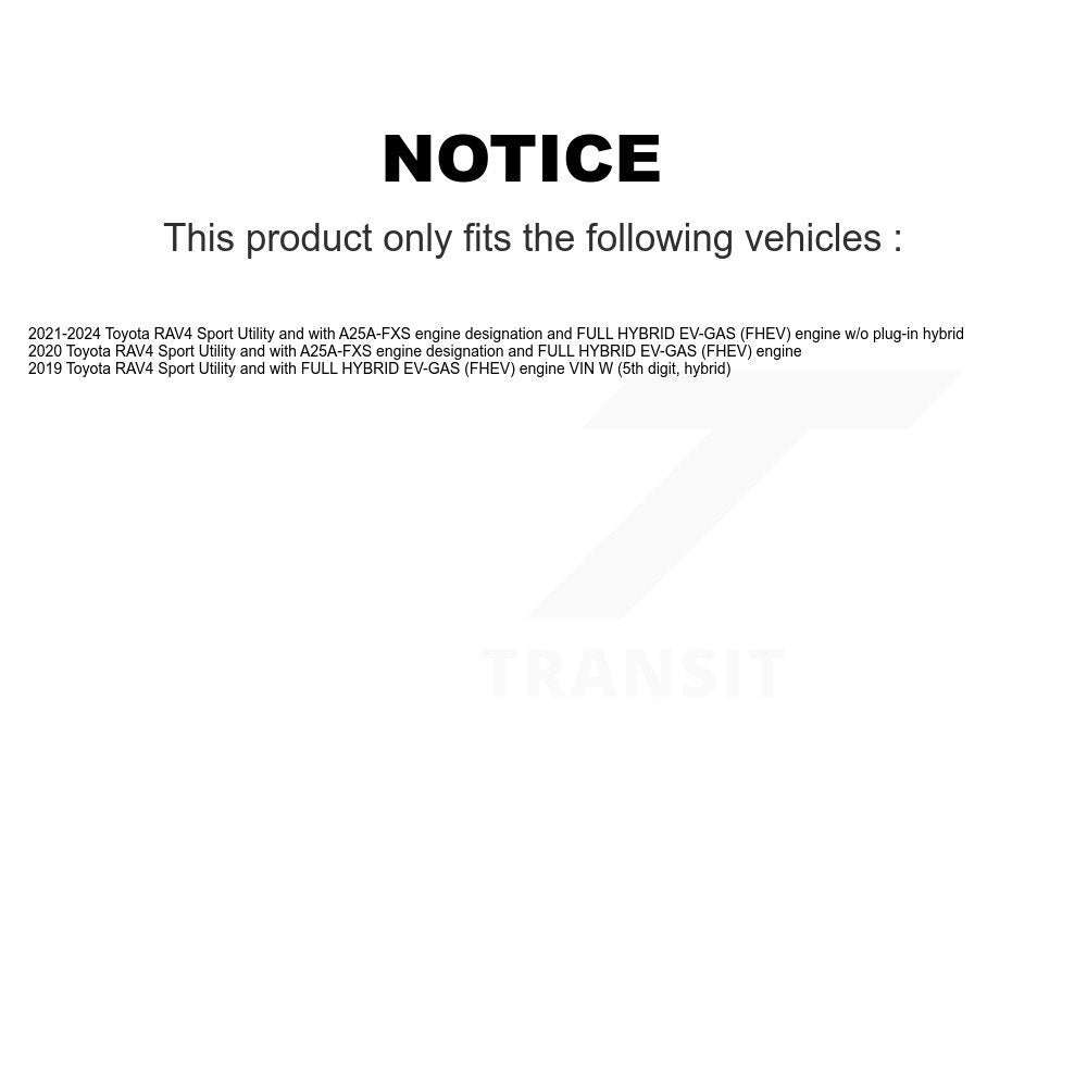 Kugel Front Right (Passenger Side) CV Axle Drive Shaft And Complete Wheel Hub Bearing Assembly Kit For Toyota RAV4 KN7-101265
