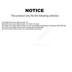 Kugel Front Right (Passenger Side) CV Axle Drive Shaft And Complete Wheel Hub Bearing Assembly Kit For Ford Fusion Lincoln MKZ KN7-101282