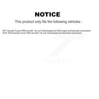 Kugel Front Left (Driver Side) CV Axle Drive Shaft And Complete Wheel Hub Bearing Assembly Kit For Hyundai Tucson KN7-101333
