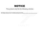 Kugel Front Left (Driver Side) CV Axle Drive Shaft And Complete Wheel Hub Bearing Assembly Kit For Volkswagen Jetta KN7-101335