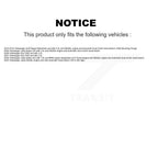 Kugel Front Left (Driver Side) CV Axle Drive Shaft And Complete Wheel Hub Bearing Assembly Kit For Volkswagen Golf Jetta Eos KN7-101338