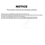Kugel Front Left (Driver Side) CV Axle Drive Shaft And Complete Wheel Hub Bearing Assembly Kit For Ford Flex Taurus Lincoln MKT MKS KN7-101352