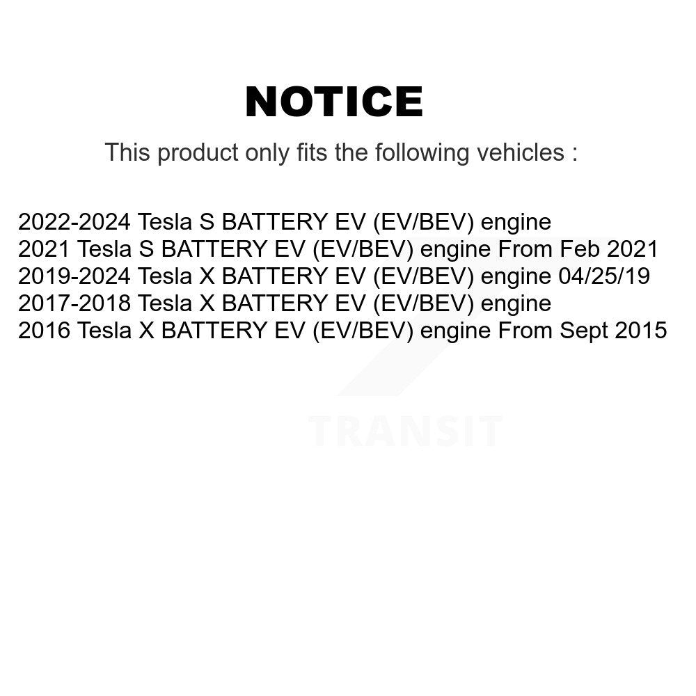 Kugel Front Left (Driver Side) CV Axle Drive Shaft And Complete Wheel Hub Bearing Assembly Kit For Tesla X S BATTERY EV (EV/BEV) engine KN7-101359