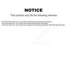 Kugel Front Left (Driver Side) CV Axle Drive Shaft And Complete Wheel Hub Bearing Assembly Kit For Chevrolet Cruze 1.4L with Turbocharged Automatic transmission KN7-101386