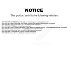 Kugel Front Left (Driver Side) CV Axle Drive Shaft And Complete Wheel Hub Bearing Assembly Kit For BMW X1 Mini Cooper Countryman Clubman X2 KN7-101394