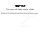 Kugel Front Left (Driver Side) CV Axle Drive Shaft And Complete Wheel Hub Bearing Assembly Kit For Toyota RAV4 Avalon KN7-101420