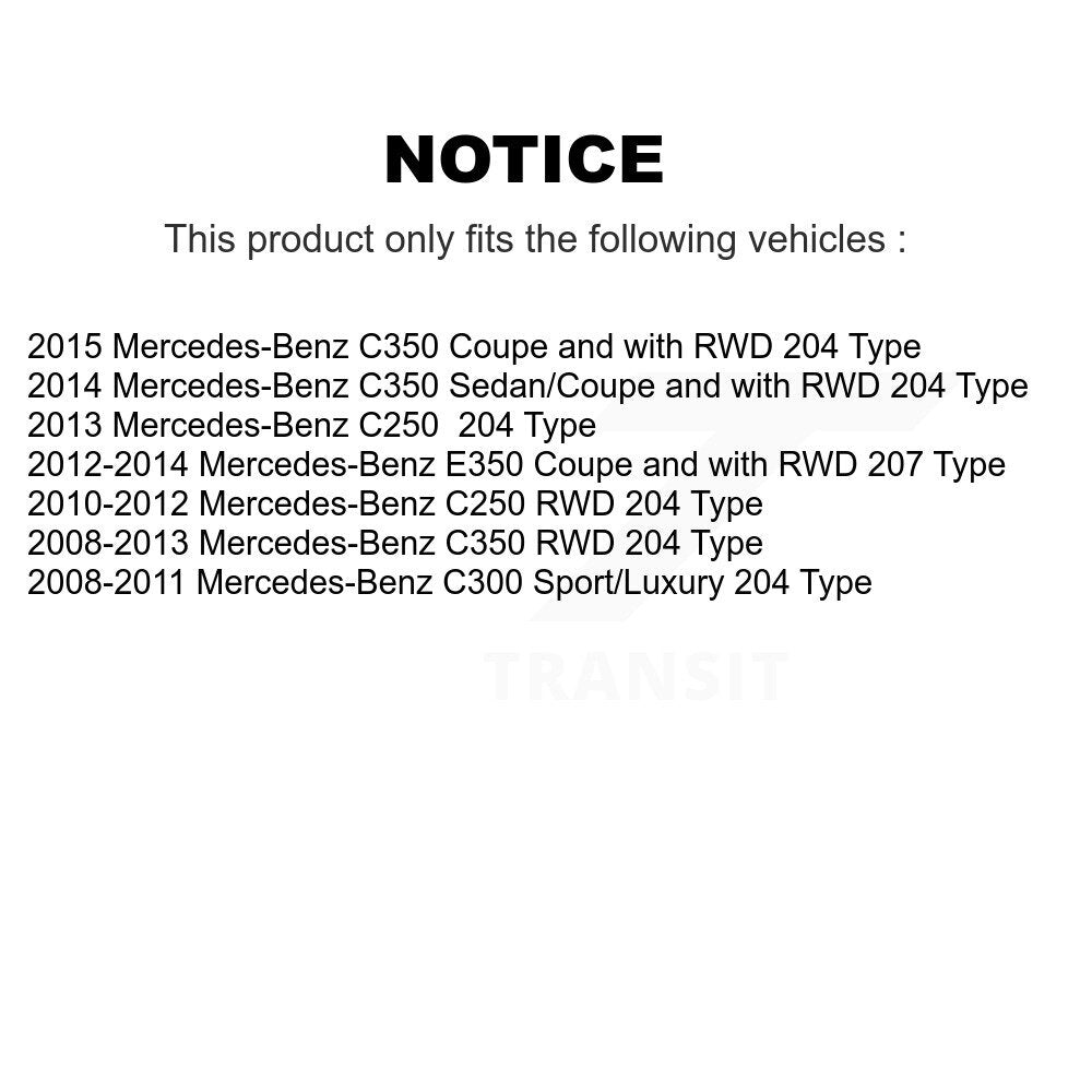 Kugel Front Left (Driver Side) CV Axle Drive Shaft And Complete Wheel Hub Bearing Assembly Kit For Mercedes-Benz C300 C350 C250 E350 KN7-101430
