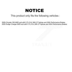 Kugel Rear Left (Driver Side) CV Axle Drive Shaft And Complete Wheel Hub Bearing Assembly Kit For 2009 Chrysler 300 Dodge Charger With 27 Splines Performance Brakes AWD with 5.7L/3.5L KN7-101452