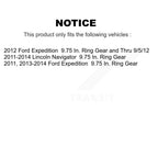 Kugel Rear Right (Passenger Side) CV Axle Drive Shaft And Complete Wheel Hub Bearing Assembly Kit For Ford Expedition Lincoln Navigator KN7-101495