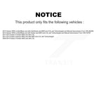 Kugel Front Rear CV Axle Drive Shaft And Complete Wheel Hub Bearing Assembly Kit (8Pc) For Subaru Forester Impreza WRX - Left Right Side (Driver Passenger) KN7-101539