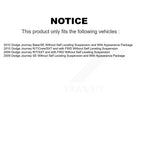 Transit Auto Rear Suspension Strut And Mount Kit For Dodge Journey - Left or Right Side (Driver Passenger) KSH-100619