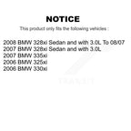 SIM Front Semi-Metallic Disc Brake Pads And Wear Sensors Kit For BMW 328xi 325xi 330xi 335xi KSW-101056