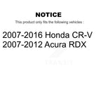 TOR Front Suspension Stabilizer Bar Link Pair For Honda CR-V Acura RDX - Left Right Side (Driver Passenger) KTR-100717