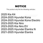 TOR Front Suspension Stabilizer Bar Link Pair For Hyundai Elantra Kona Kia K4 Electric Niro EV N - Left Right Side (Driver Passenger) KTR-105350