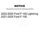 TOR Front Upper Suspension Ball Joints Pair For Ford F-150 Lightning KTR-105564
