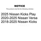 TOR Front Lower Suspension Control Arm And Ball Joint Assembly Kit For Nissan Kicks Play Versa KTR-105799