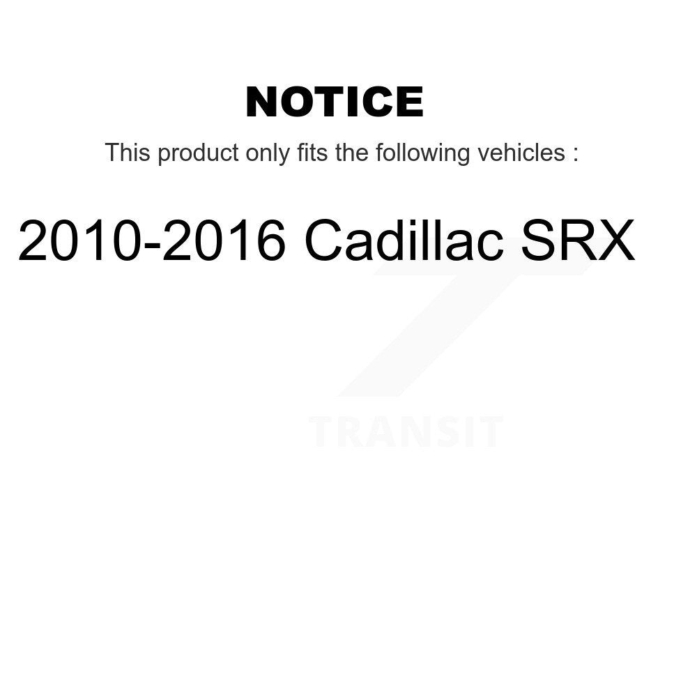 TOR Front Lower Suspension Control Arm And Ball Joint Assembly Kit For 2010-2016 Cadillac SRX KTR-105804