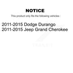 TOR Front Lower Suspension Control Arm And Ball Joints Kit For 2011-2015 Jeep Grand Cherokee Dodge Durango KTR-105816