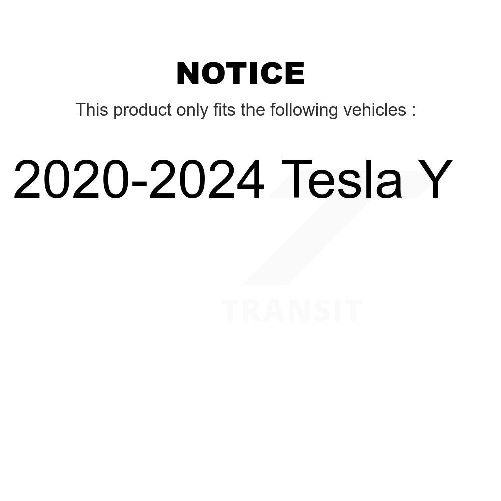 Buyers Guide for KTR-105818. Fits: 2020-2024 Tesla Y KTR-105818