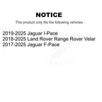 TOR Front Outer Steering Tie Rod End Pair For Jaguar F-Pace Land Rover Range Velar I-Pace KTR-105867